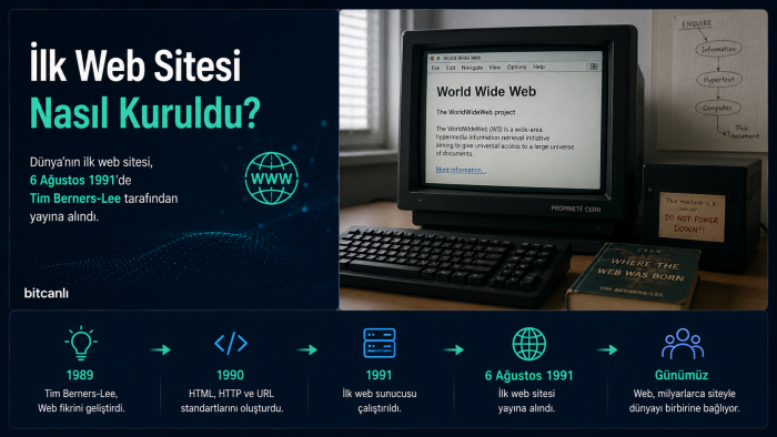 İlk Web Sitesi Nasıl Kuruldu?